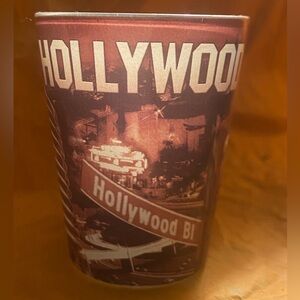 Hollywood Souvenir Shot Glass
